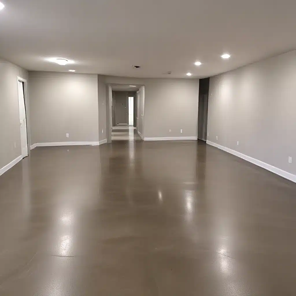 Concrete Basement Floor Painting: Beautifying Kansas City Home Interiors