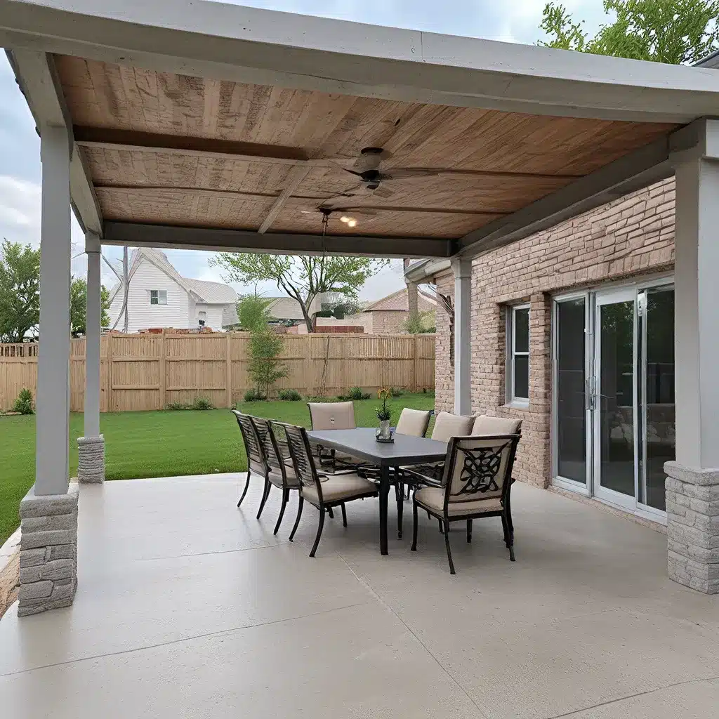 Concrete Patio Cover Instalation: Enhancing Outdoor Relaxation in Kansas City