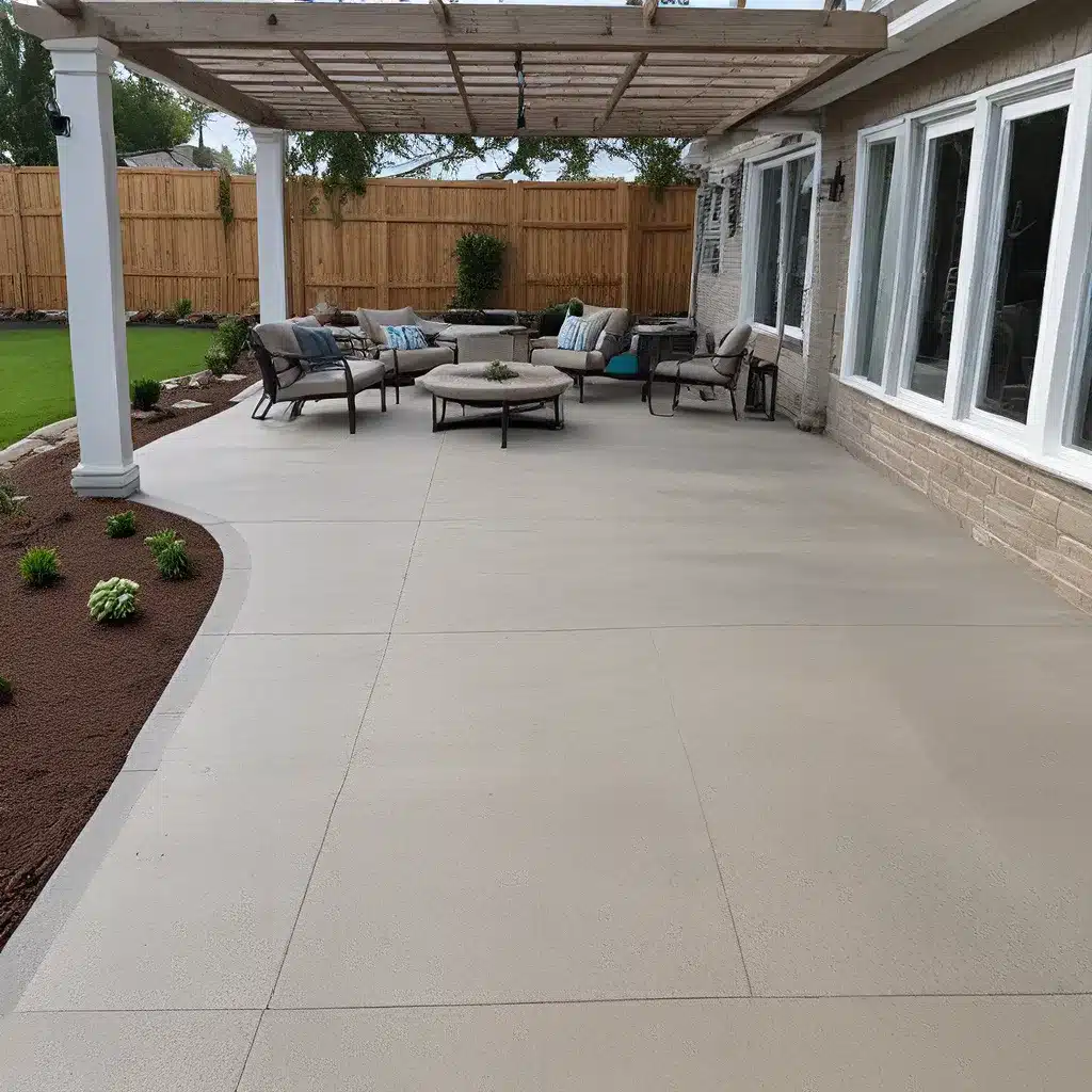 Concrete Patio Design: Maximizing Outdoor Living Space on a Budget