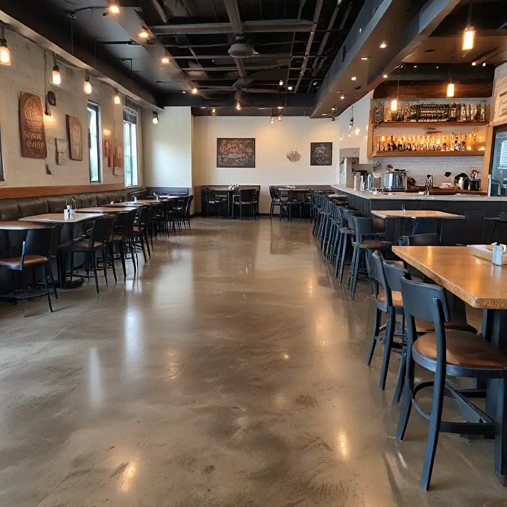Concrete Staining: Adding Unique Character to Kansas City Restaurant Interiors