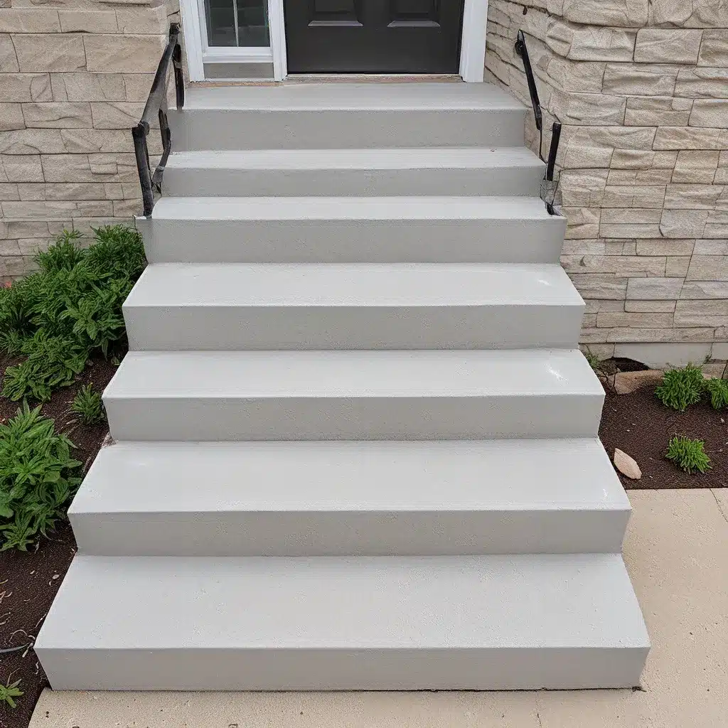 Concrete Stair Resurfacing: Improving Safety and Style in Kansas City Homes
