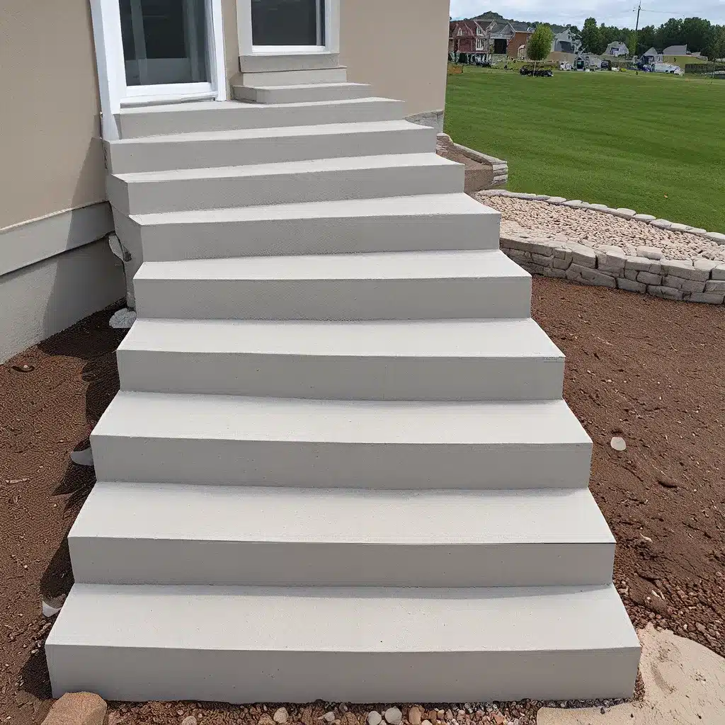 Concrete Staircase Installation: Enhancing Outdoor Access and Safety