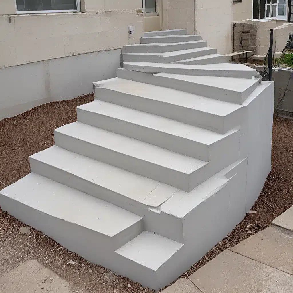 Concrete Staircase Reconstruction: Enhancing Outdoor Access with Style and Safety