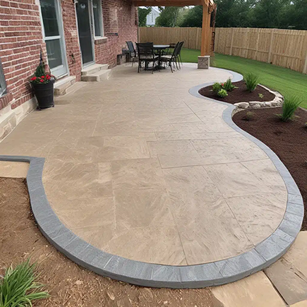 Concrete Stamping for Decorative Patios in Kansas City