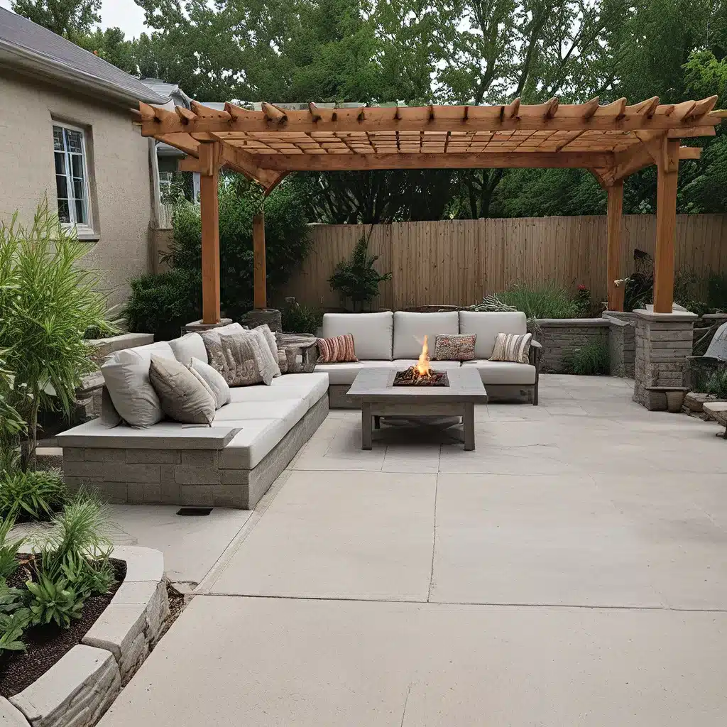 Creating Outdoor Retreats in Kansas City Backyards with Concrete Patios