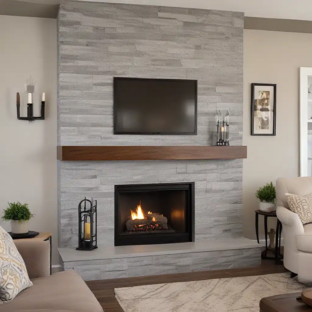 Decorative Concrete Fireplace Surrounds: Elevating Kansas City Living Rooms