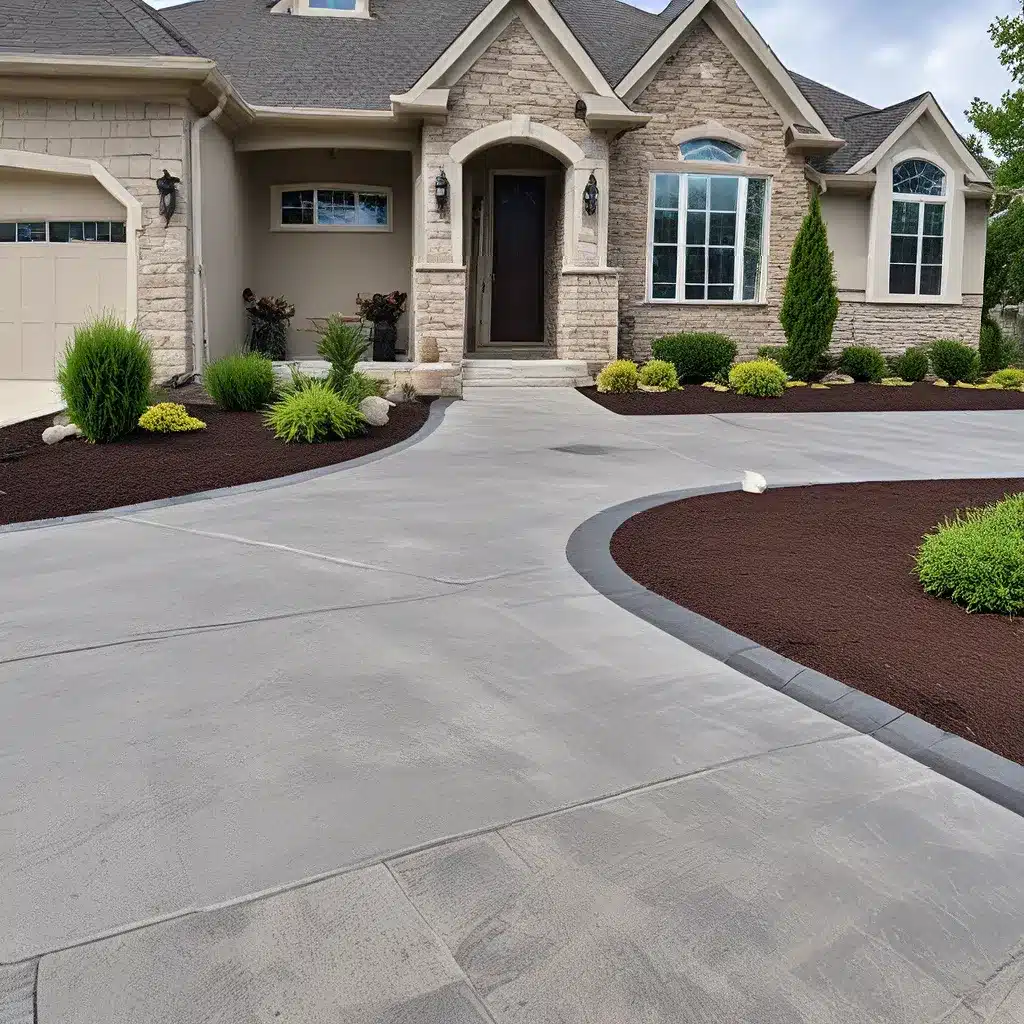Enhancing Kansas City Curb Appeal with Captivating Decorative Concrete Driveways